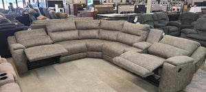 Dazzle Bombshell Granite Reclining Sectional
