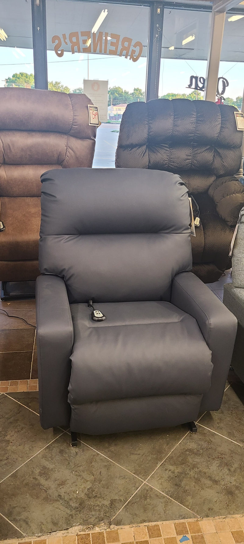 Kenley Midnight Lift Chair Mike Greiner's National Mattress and