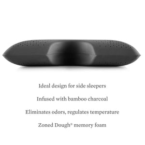 Charcoal Shoulder Pillow by Malouf