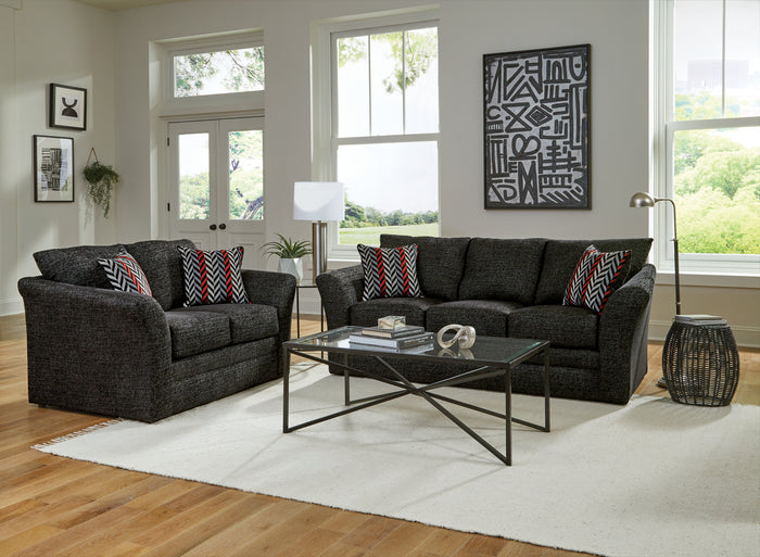 Varner Ebony Sofa Group (Non-Reclining)