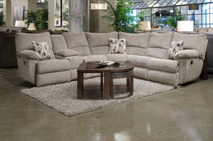 Elliott Pewter Reclining Sectional by Catnapper