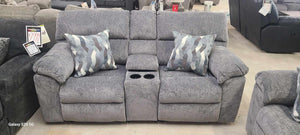Kynance Grey Reclining Sofa Group