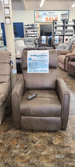 Relaxer Taupe Zero Gravity Recliner by Catnapper