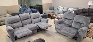 Bodie Pebble Reclining Sofa Group