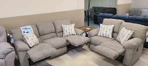 Tyler Pewter Reclining Sofa Group