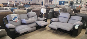 Felix Black Reclining Sofa Group