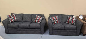 Varner Ebony Sofa Group (Non-Reclining)