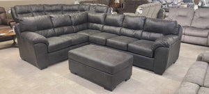 Sedona Steel Sectional (Non-Reclining)