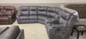 Marquis Monaquila Smoke Reclining Sectional