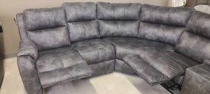 Marquis Monaquila Smoke Reclining Sectional