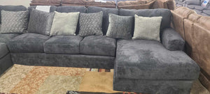 Mammoth Smoke Sectional (Non-Reclining)