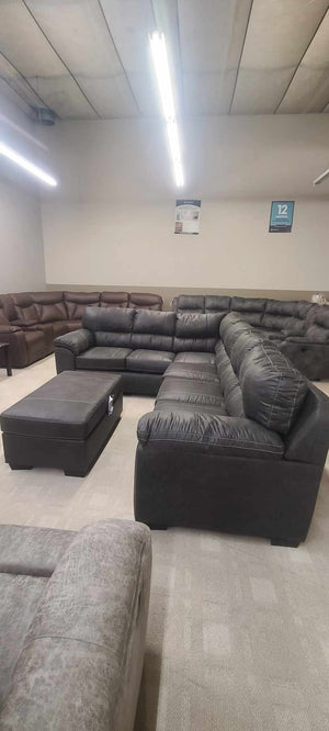 Sedona Steel Sectional (Non-Reclining)