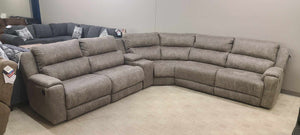 Dazzle Bombshell Granite Reclining Sectional