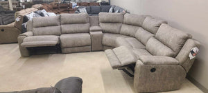 Dazzle Bombshell Granite Reclining Sectional