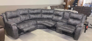 Marquis Monaquila Smoke Reclining Sectional