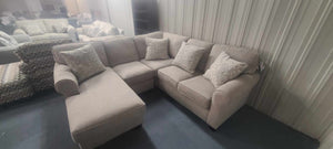 Praline Pearl Sectional (Non-Reclining)