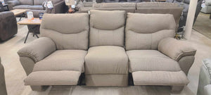 Power Play Runaway Khaki Reclining Sofa Group