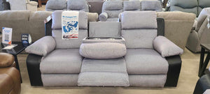 Felix Black Reclining Sofa Group