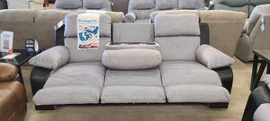 Felix Black Reclining Sofa Group