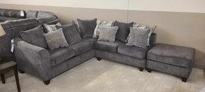 Tori Slate Sectional (Non-Reclining)