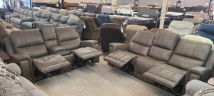 Burton Reno Charcoal BLUE TOOTH Sofa Group