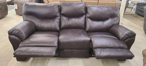 Power Play Eastwood Colorado REAL LEATHER Reclining Sofa Group