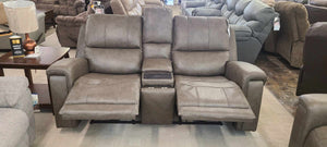 Burton Reno Charcoal BLUE TOOTH Sofa Group