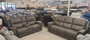 Burton Reno Charcoal BLUE TOOTH Sofa Group