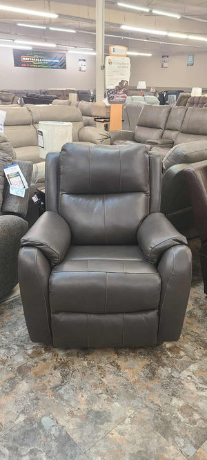 Marquis Maximus Fossil LEATHER Reclining Sofa Group