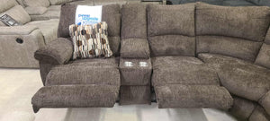 Elliott Chocolate Reclining Sectional by Catnapper