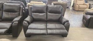 Marquis Maximus Fossil LEATHER Reclining Sofa Group