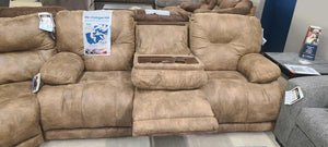 Voyager Brandy Reclining Sectional/Sofa Group by Catnapper