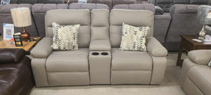 Porschia Taupe Reclining Sofa Group