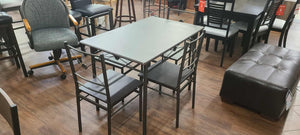 Anna Dark Bronze Dining Set