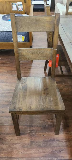 Coleman Rustic Golden Brown 7 Piece Dining Set