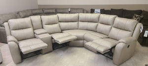 Marquis True Grit Platinum Reclining Sectional