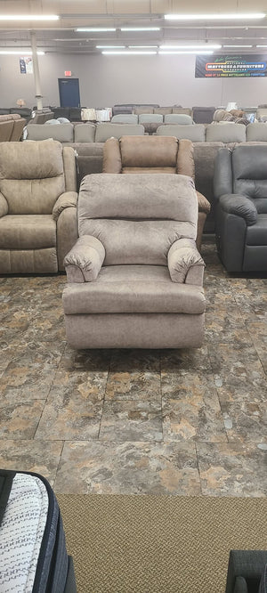 FURNITURE FRENZY SALE! $349 ROCKER RECLINERS Suede-Beige Rocker Recliner