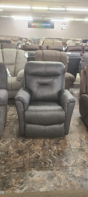 Glimmer-Gunmetal Rocker Recliner