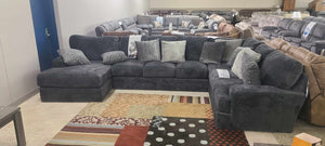 Mammoth Smoke Sectional (Non-Reclining)