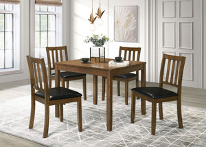 Parkwood Honey Brown 5 piece Dining Set