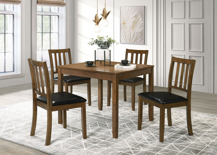 Parkwood Honey Brown 5 piece Dining Set