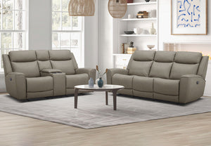 SPRING SALE! $2400 POWER SET! Washington-Sierra Grey  POWER ZERO GRAVITY Sofa Group
