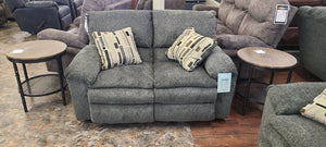 Tosh Pewter Reclining Sofa Group by Catnapper