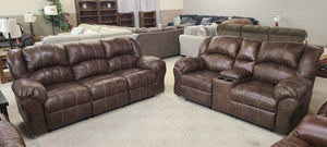 Trevin Coffee Reclining Sofa Group
