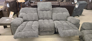 Retreat Charcoal Reclining Sofa Group by Best