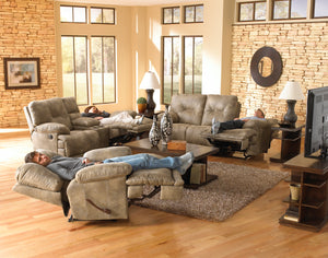 Voyager Brandy Reclining Sectional/Sofa Group by Catnapper