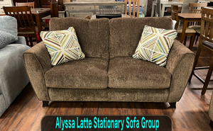 Alyssa Latte Sofa Group (Non-Reclining)