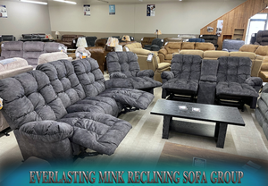 Everlasting Mink Reclining Sofa Group