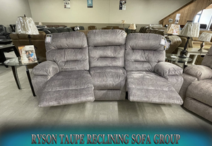 Ryson Taupe Reclining Sofa Group