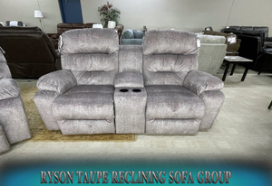 Ryson Taupe Reclining Sofa Group